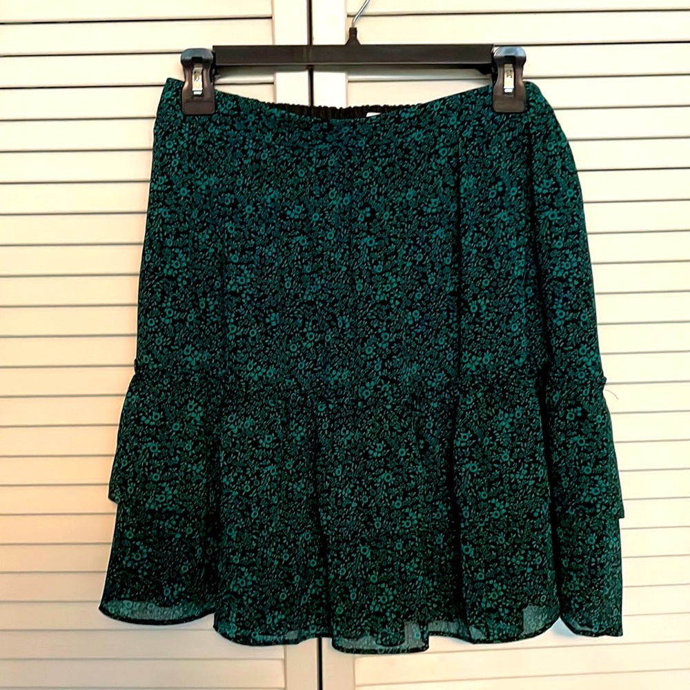 JCrew floral skirt